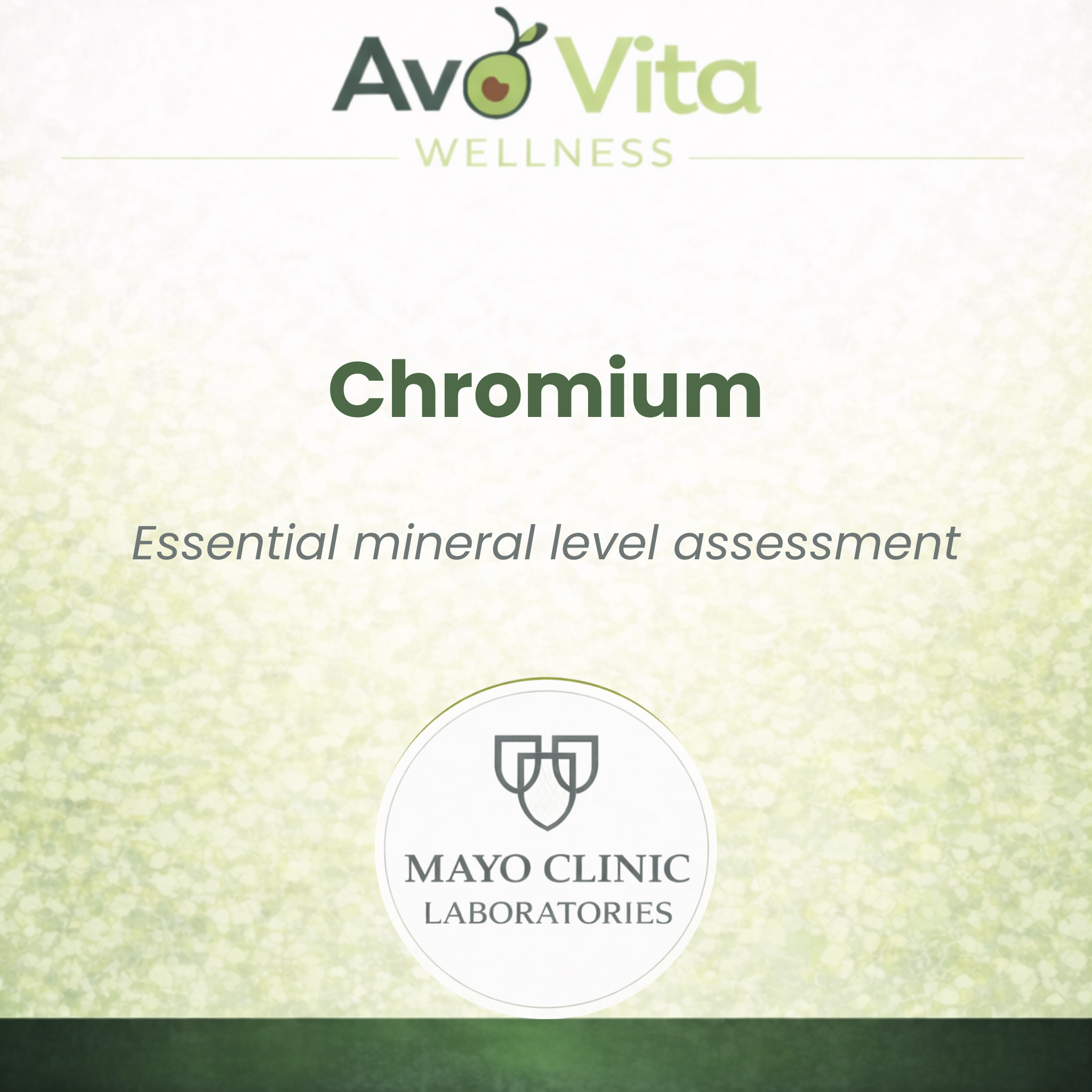 Chromium, Serum