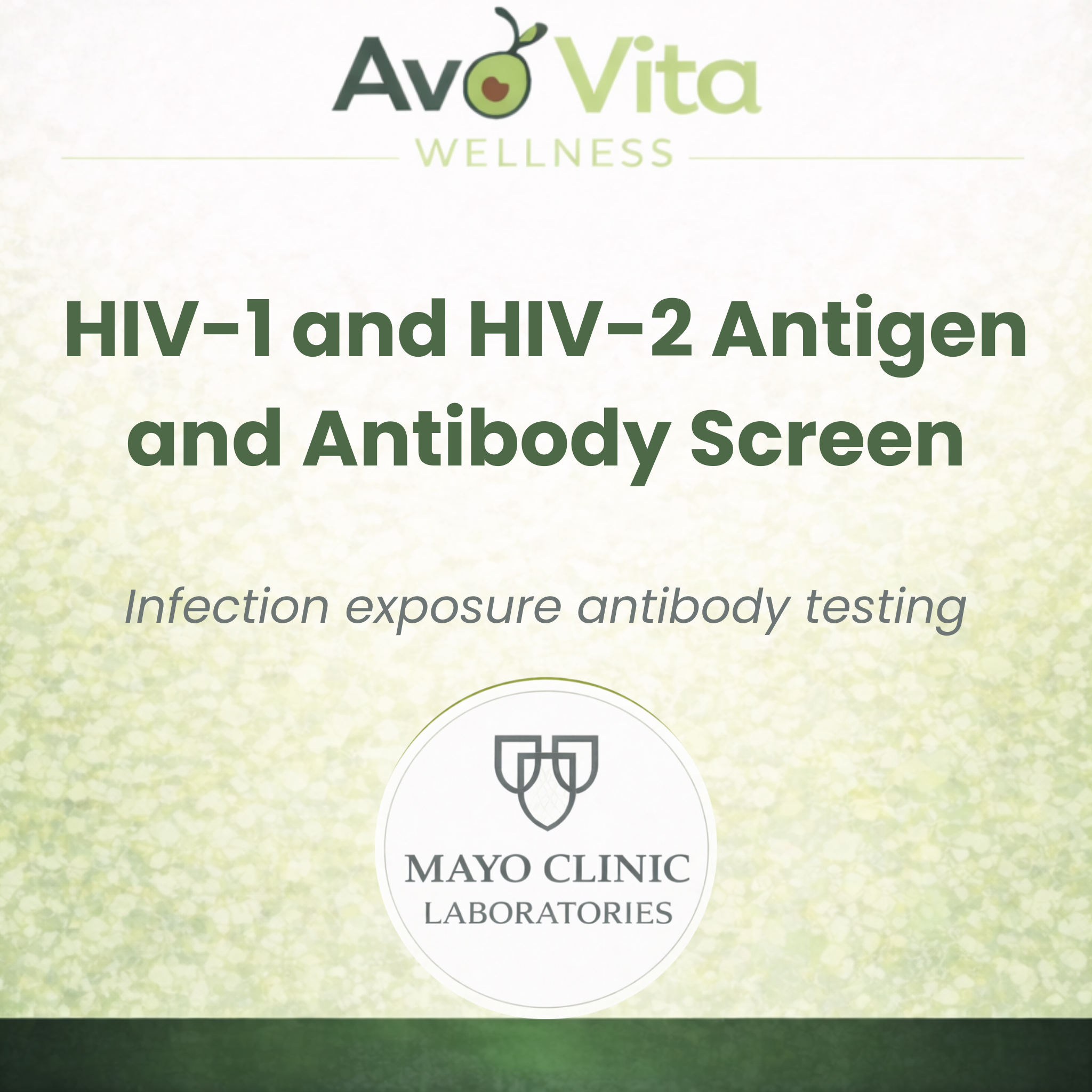 HIV-1 and HIV-2 Antigen and Antibody Screen