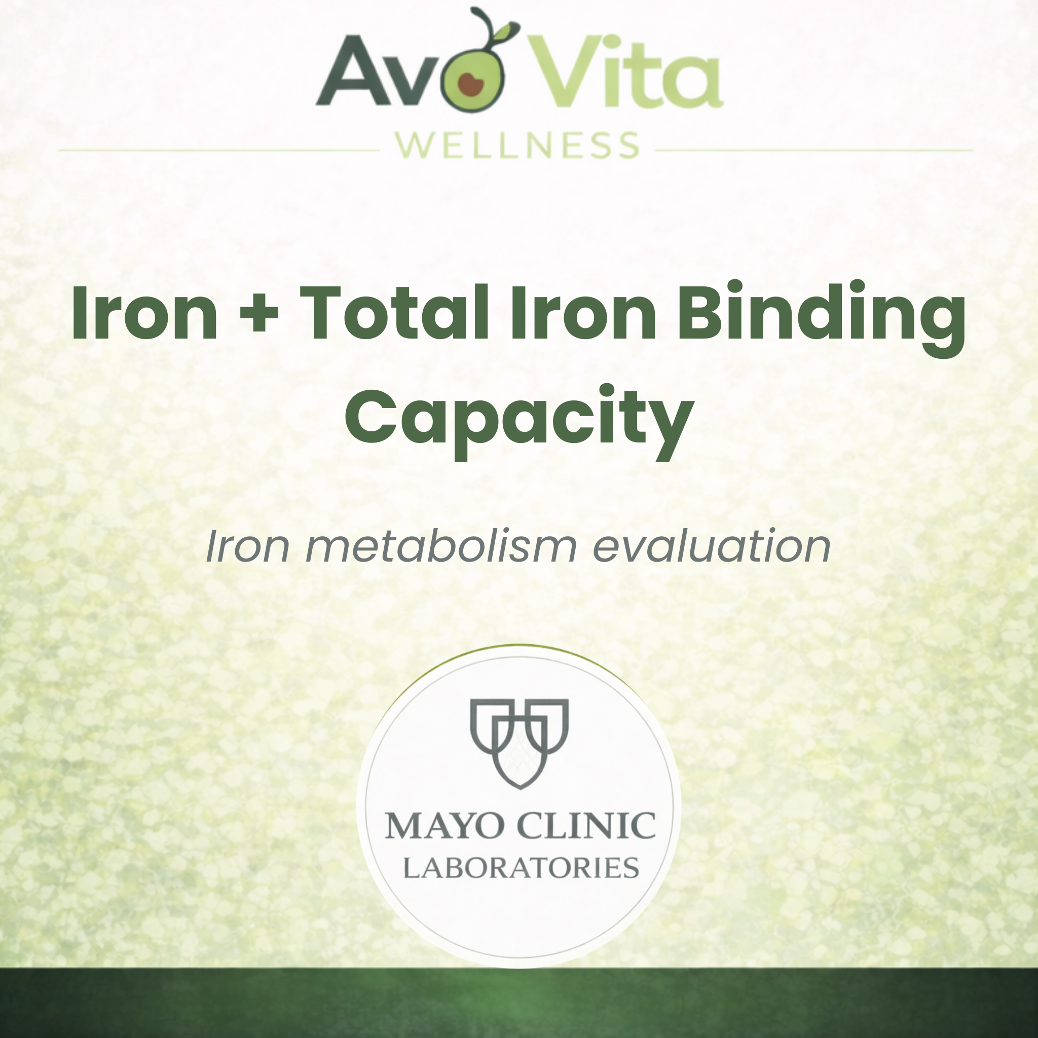 Iron + Total Iron Binding Capacity