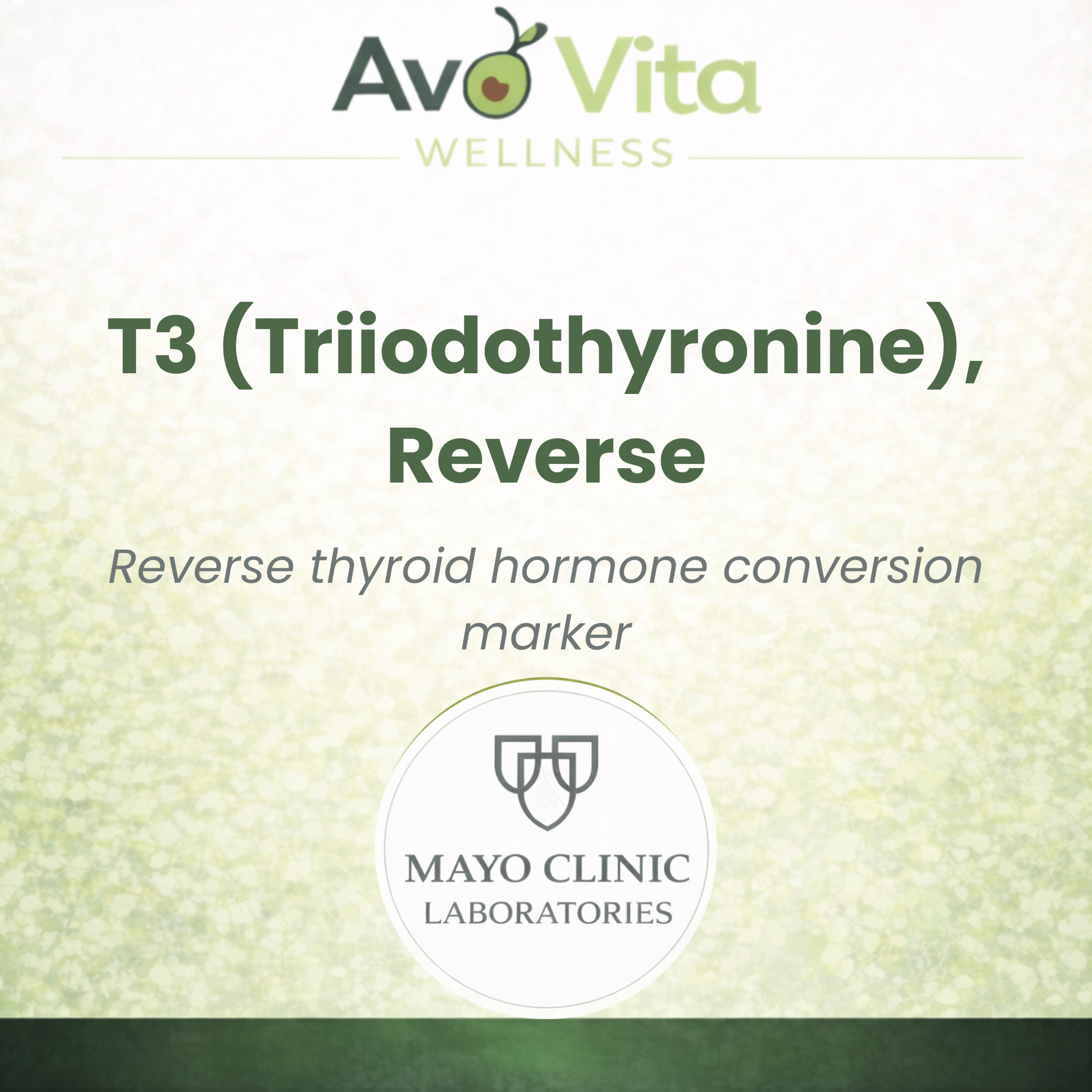 T3 (Triiodothyronine), Reverse