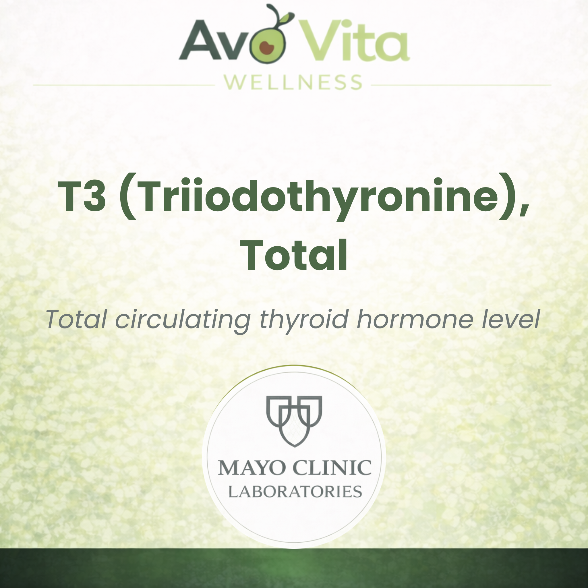 T3 (Triiodothyronine), Total