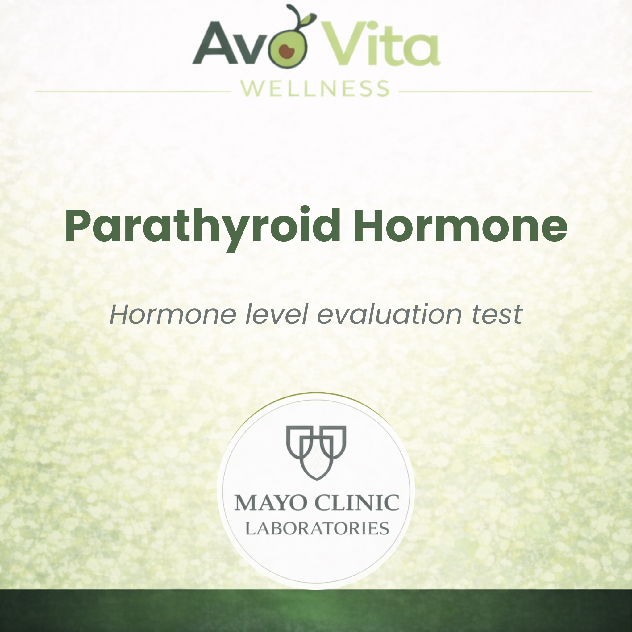 Parathyroid Hormone (Fasted Test)