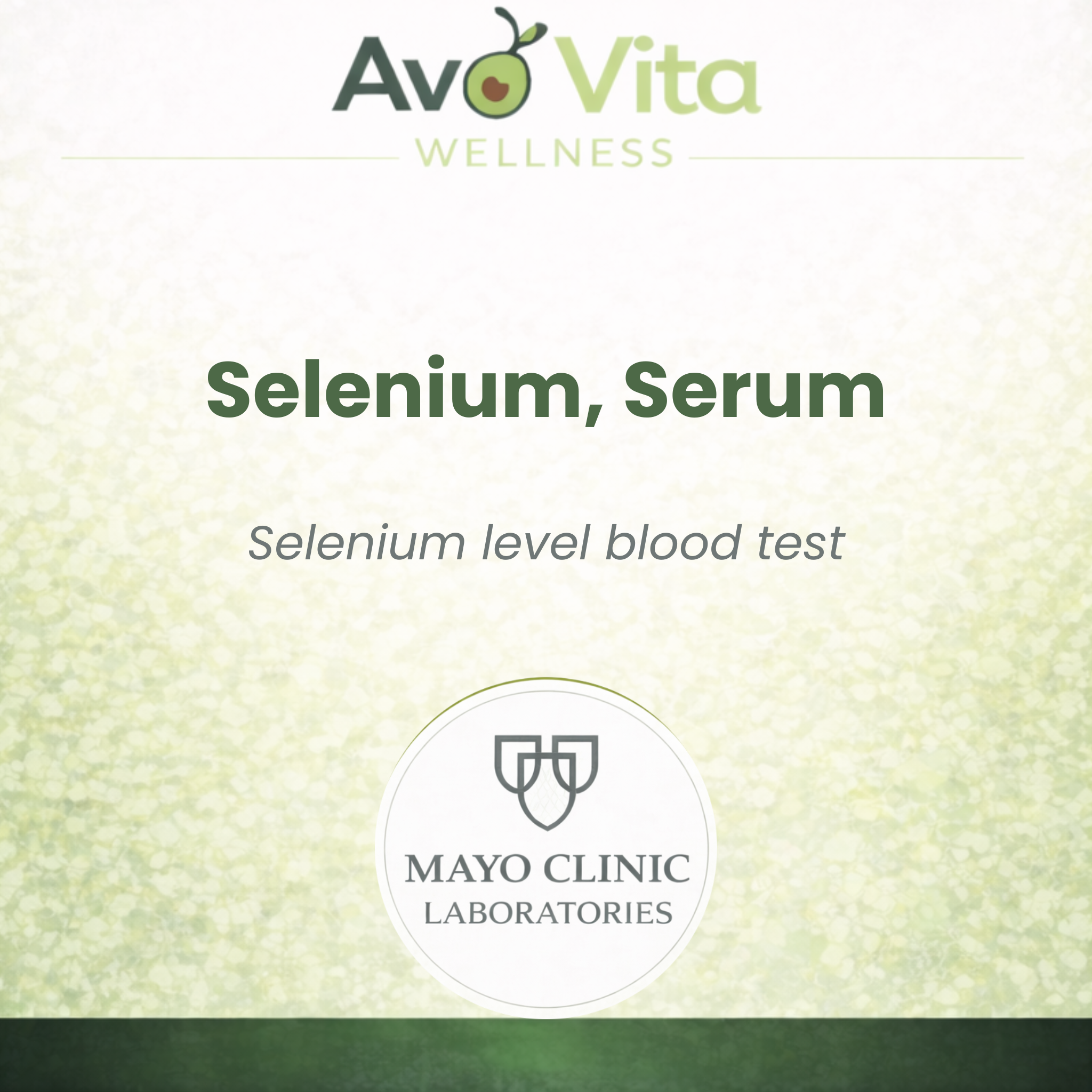 Selenium, Serum