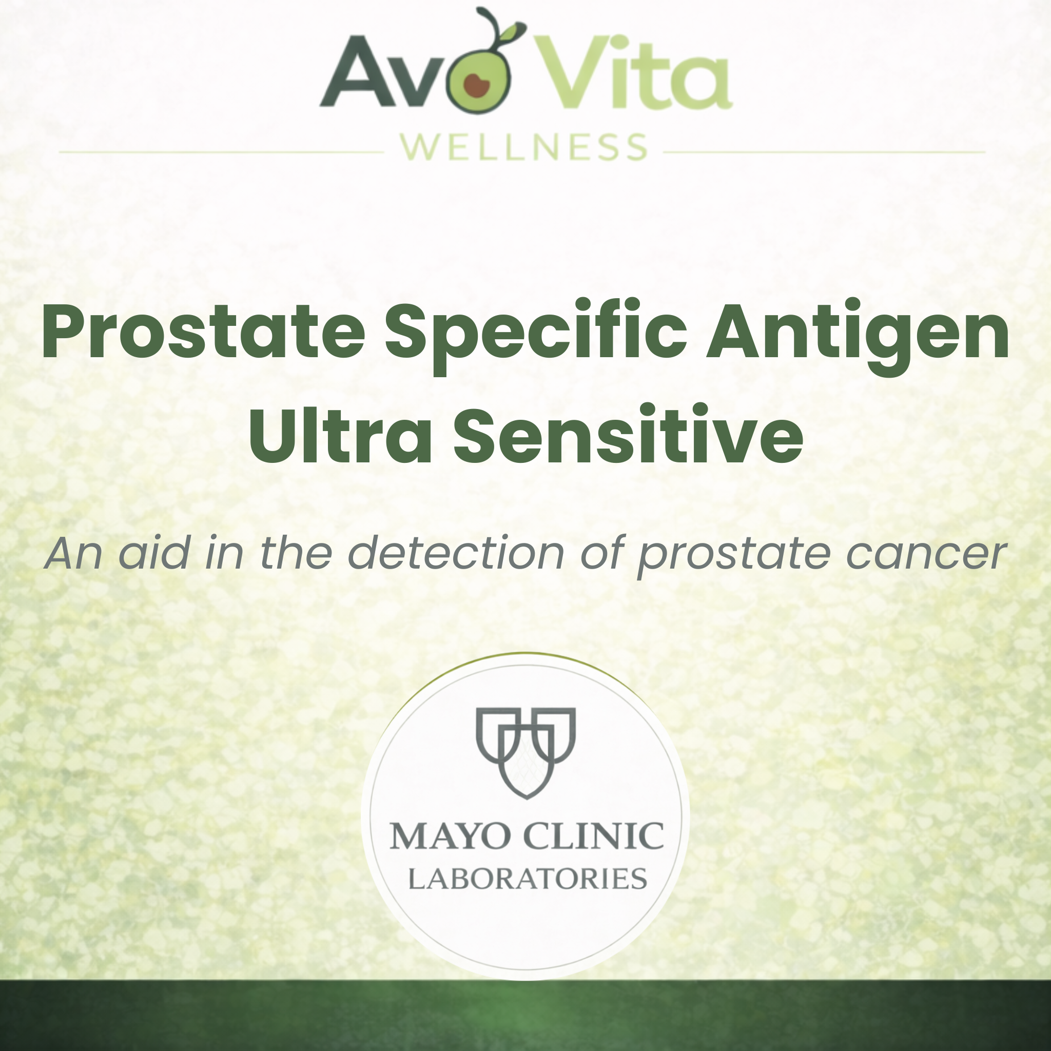 Prostate Specific Antigen Ultra Sensitive