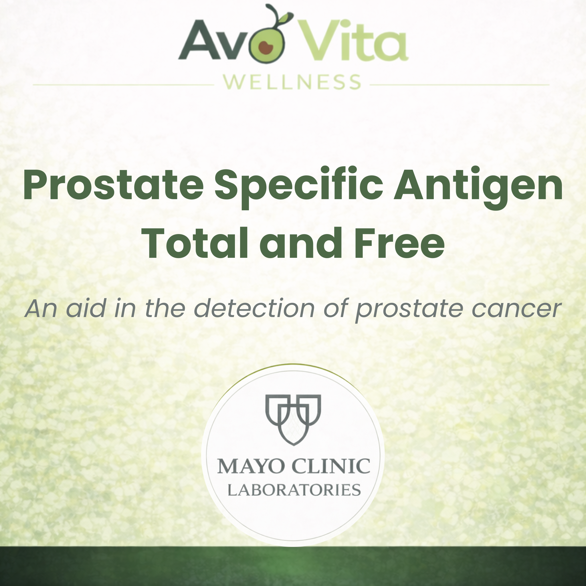 Prostate Specific Antigen, Total and Free