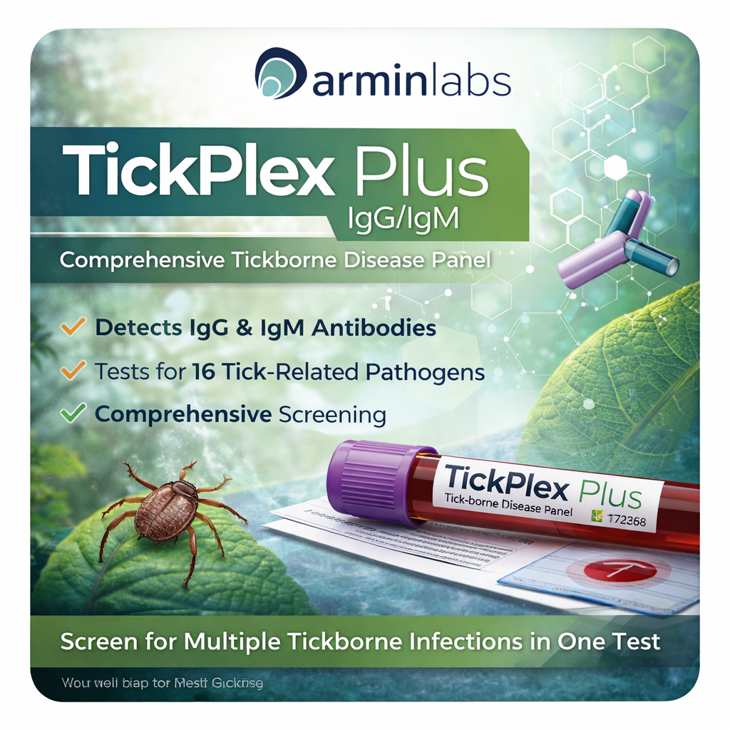 TickPlex Plus IgG/IgM test by ArminLabs