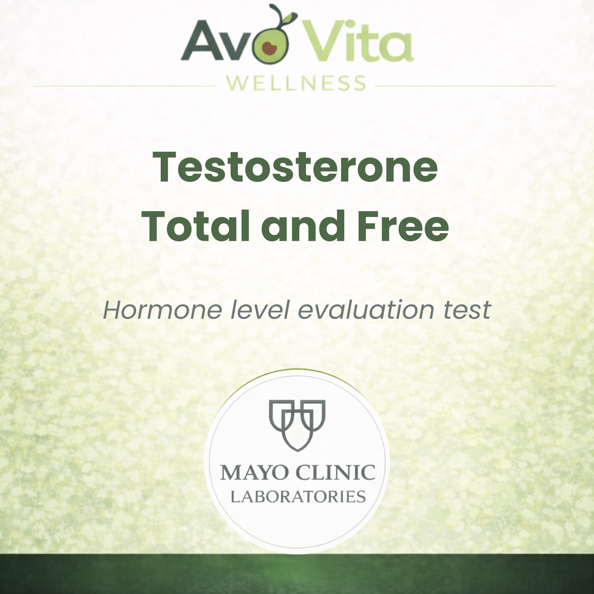 Testosterone, Total and Free