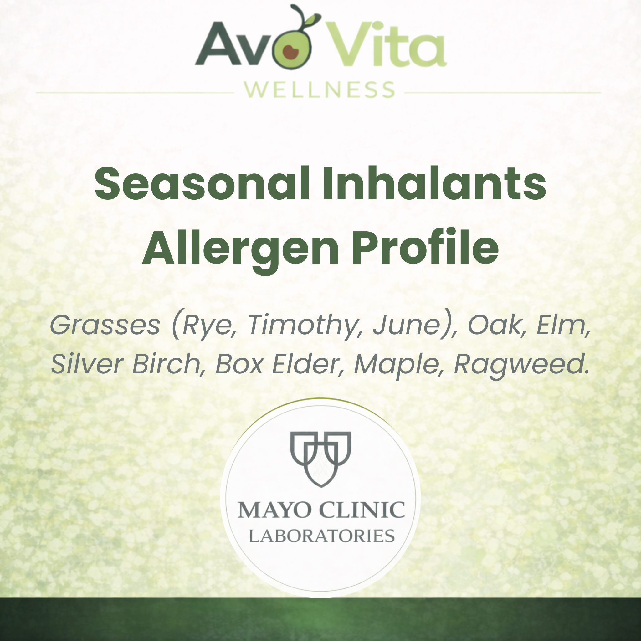 Seasonal Inhalants Allergen Profile